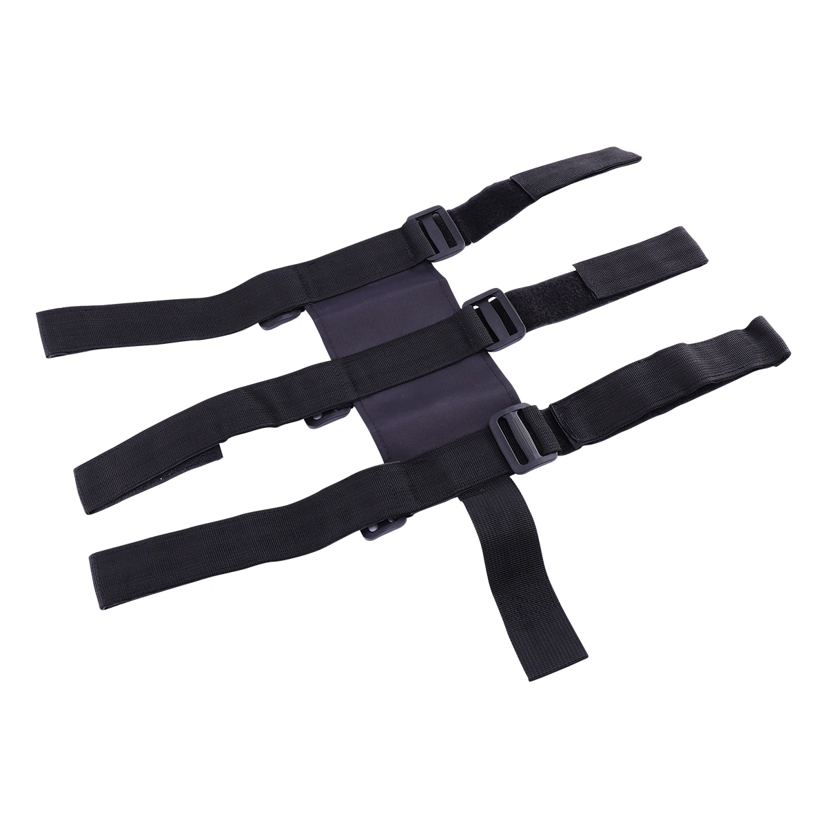 Extinguisher Strap Vehicle-Mounted Flashlight Cup Fixed Strap Refit Parts Strap for Man Woman (Black Fixed Style)