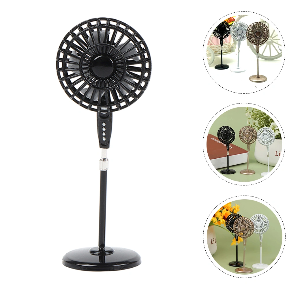 Miniature Fan Fan Mold Simulated Fan Small Fan Toy Mini Fan Decor Decorative Fan
