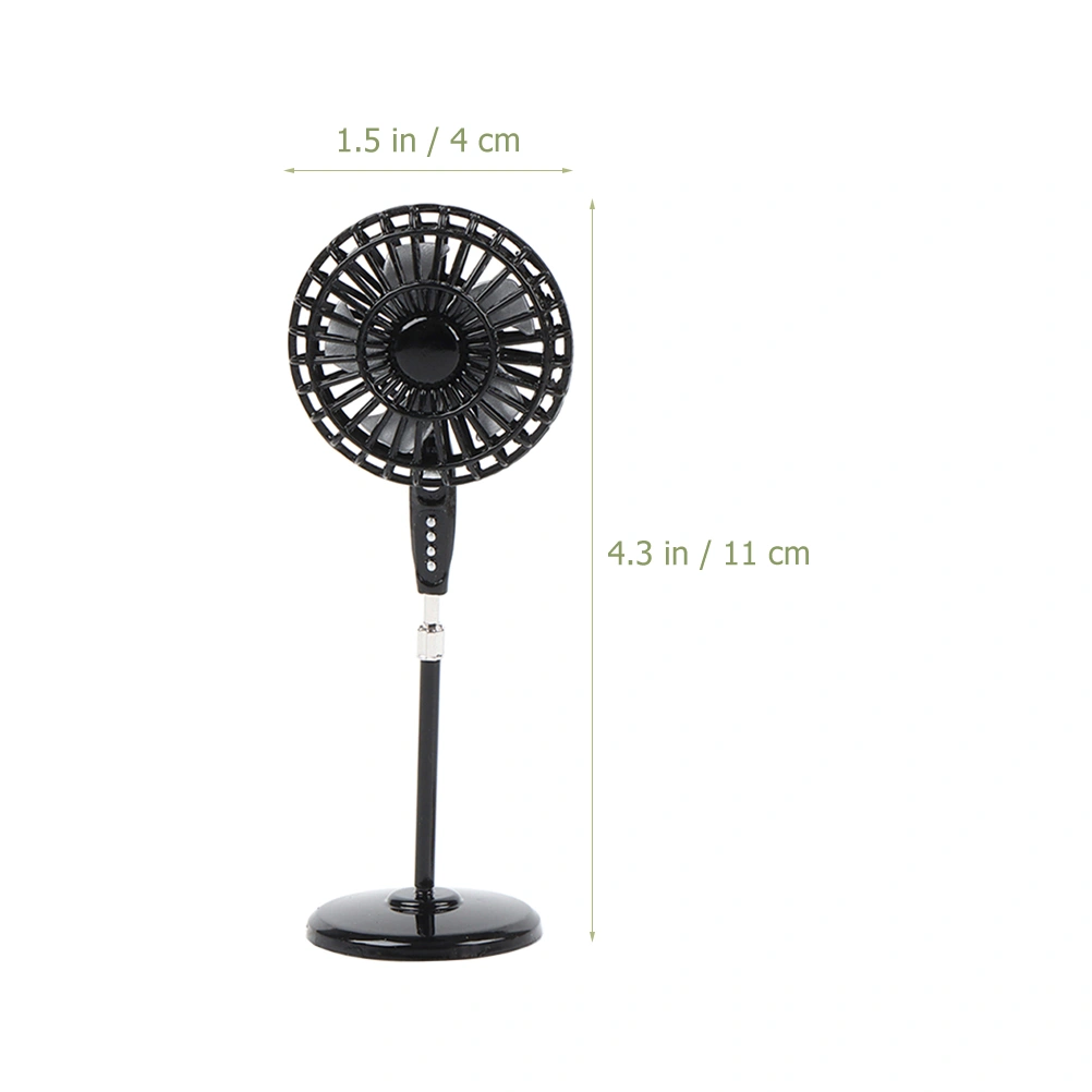 Miniature Fan Fan Mold Simulated Fan Small Fan Toy Mini Fan Decor Decorative Fan