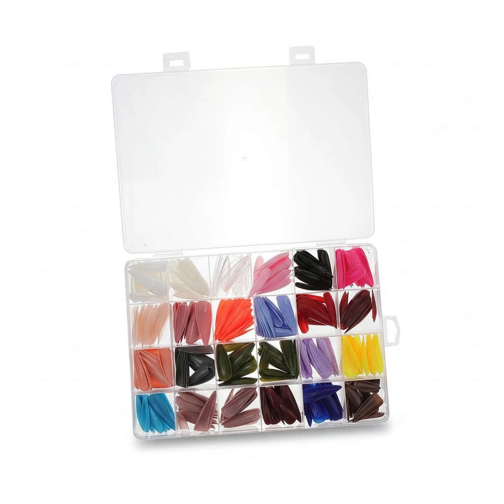 480pcs Long Ballet Fake Nails Full Cover False Nails Press on Nails for Women