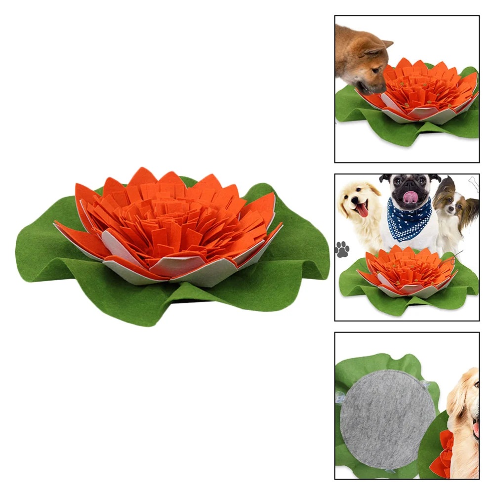 Pet Sniffing Mat Creative Pet Feed Training Mat Slow Eating Mat for Dog