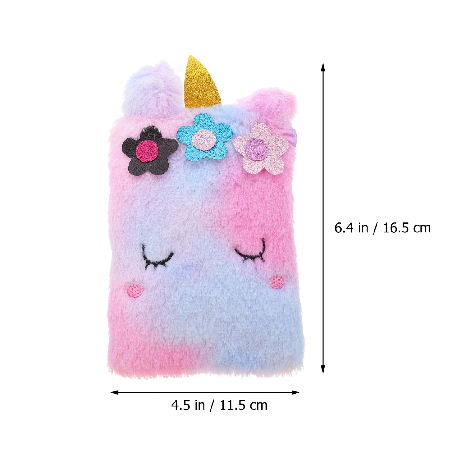 Kids Lovely Shoulder Bag Cartoon Plush Crossbody Bag Children Coin Purse