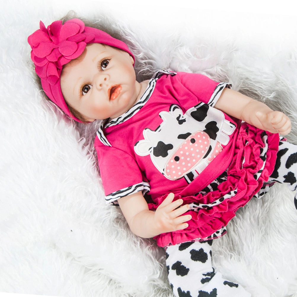 1 Set Reborn Baby Girl Dolls Clothes Girls Doll Outfits Dolls Matching Clothing