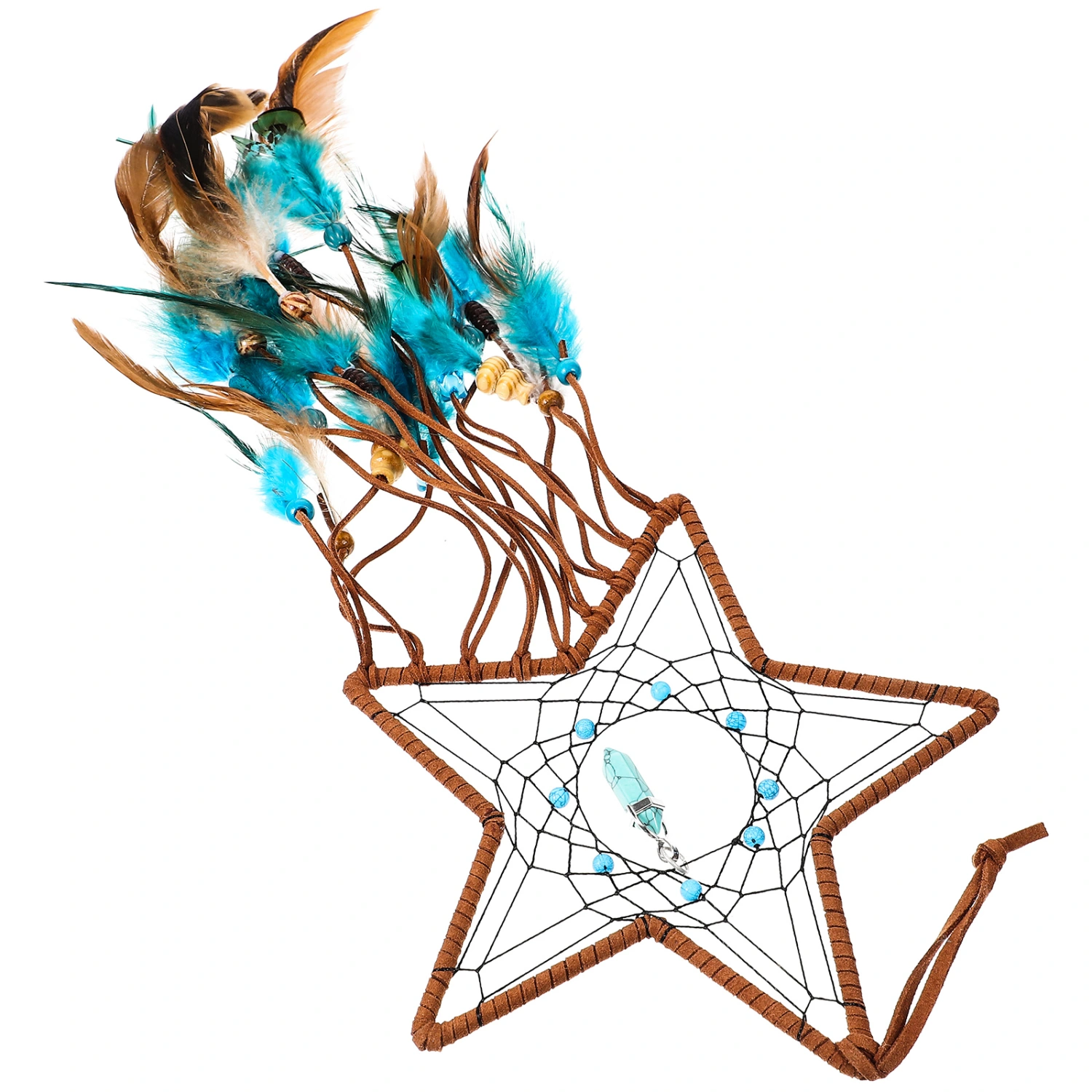 Wall Hanging Dream Catcher Decorative Star Plumage Dreamcatcher Wall Hanging Adorn