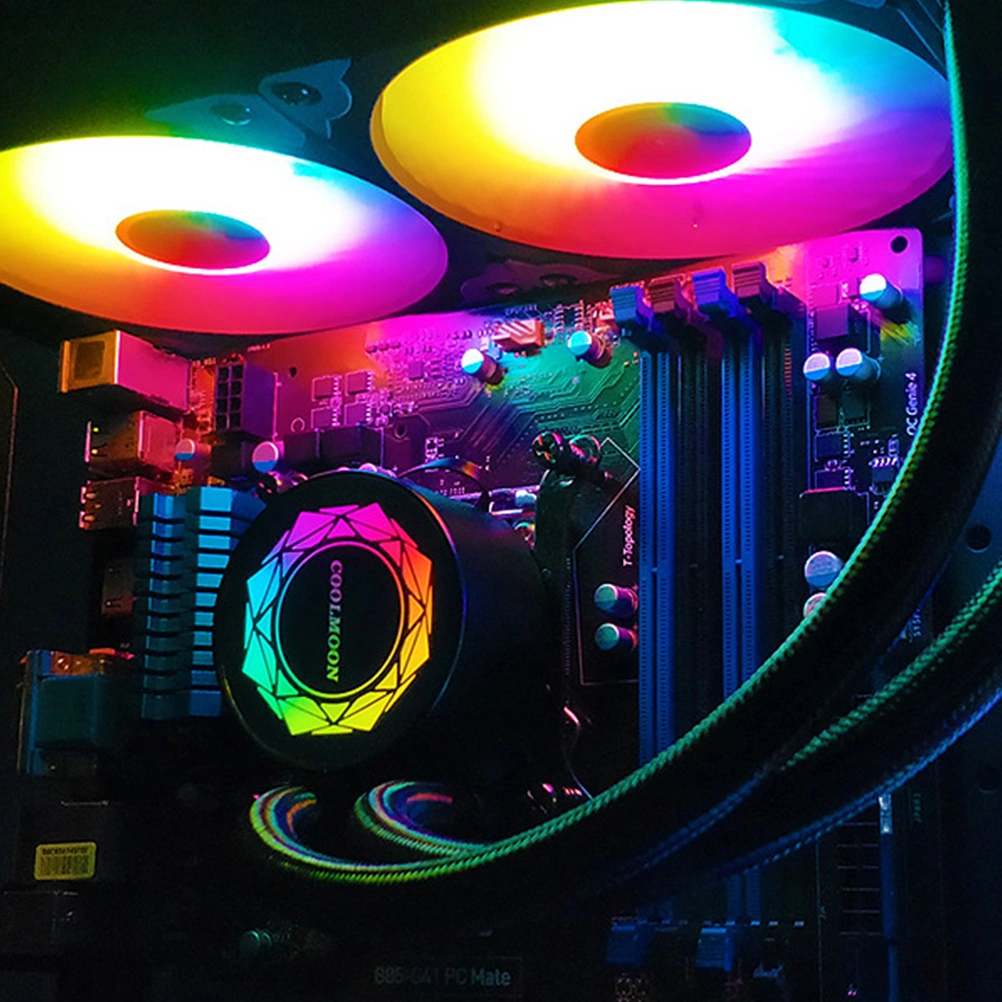 Practical Water-cooled Heat Sink Mute Computer Radiator Plastic Compuetr Cooler