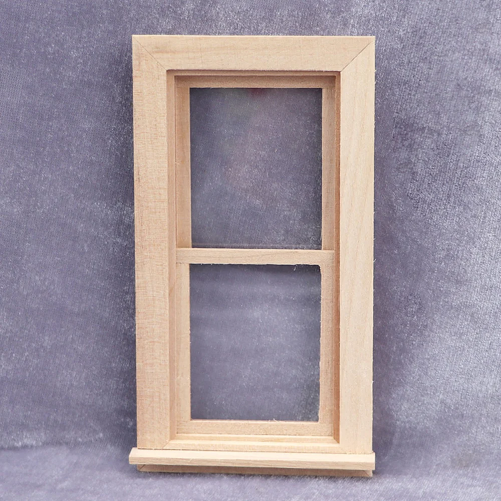 Simulation Window Frame Decorative Window Blank Playing House Ornament