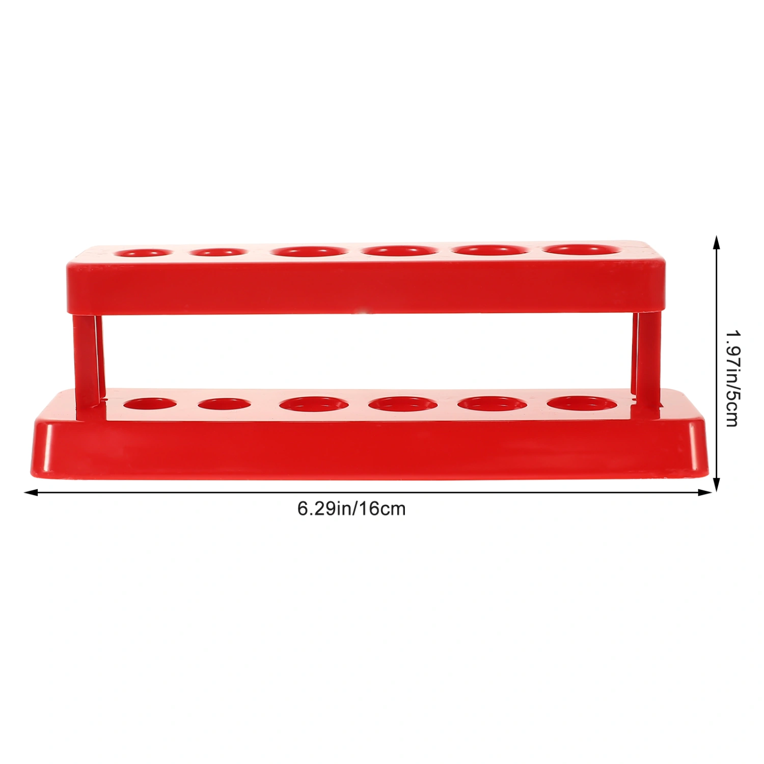 3 Pcs Test Tube Stand Plastic Test Tube Rack Holder School Teaching Aids