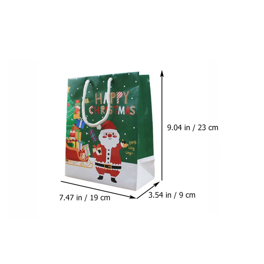 12Pcs Xmas Food Wrapping Paper Bag Candy Storage Bag Cookie Bags Party Supplies