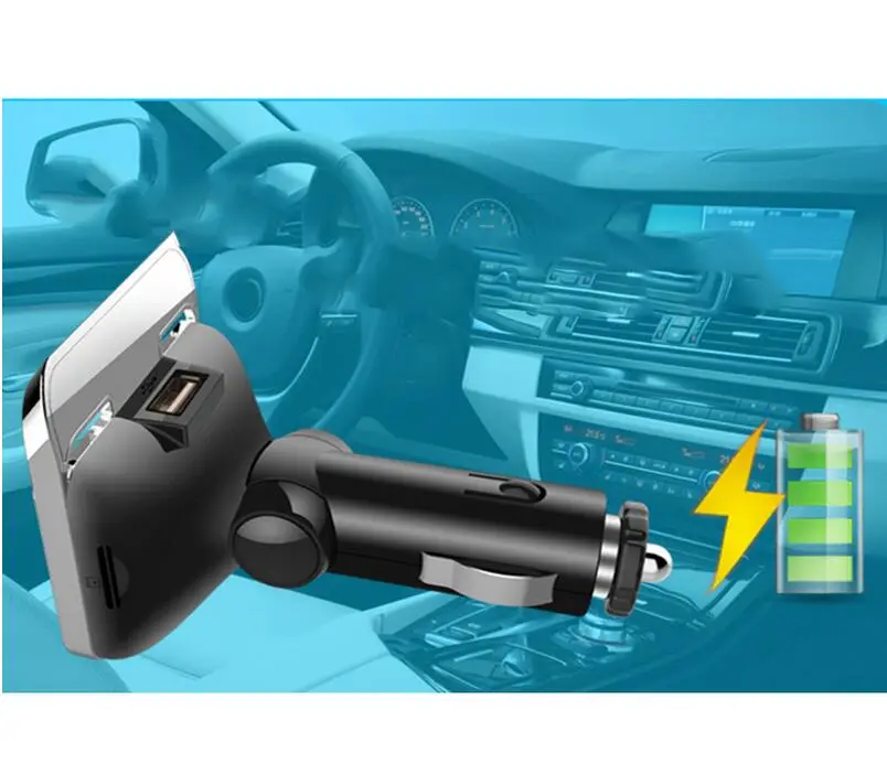 Wireless  Car Music Player 1.3" LCD Screen USB Port FM Transmitter Car Kit Multifunction Stereo