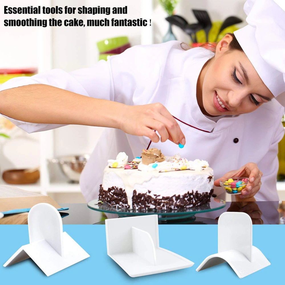 15Pcs Fondant Cake Scrapers Carving Pens Set Home Cake Baking Tools