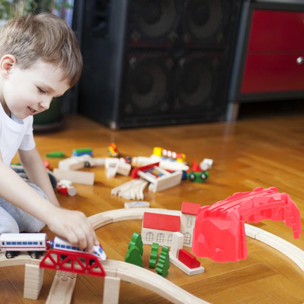 1Pc Creative Train Track Expansion Prop Children Train Track Plaything