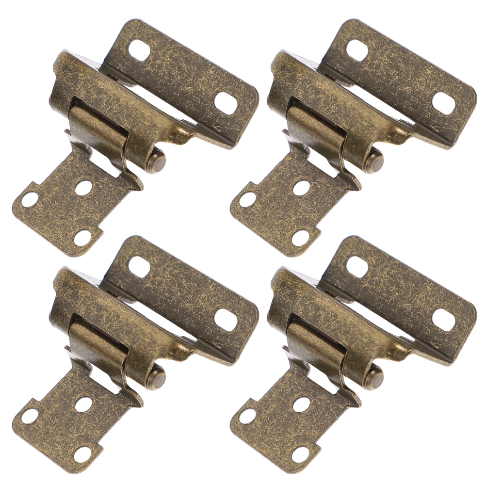 4pcs Cabinet Self Closing Hinges Decorative Kitchen Cabinet Hinges Cupboard Hinges