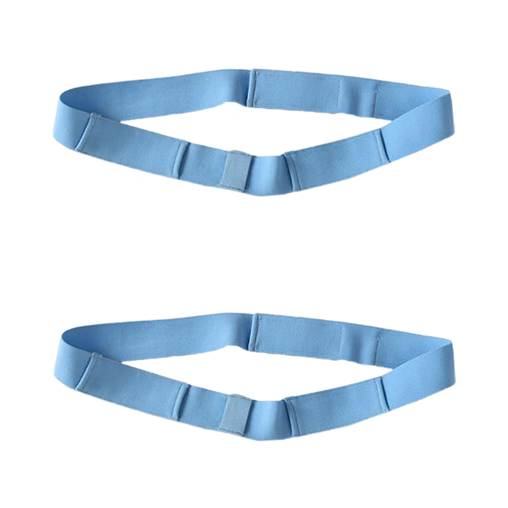 2Pcs Abdominal Dialysis Belt Peritoneal Dialysis Catheter Belt Peritoneal Dialysis Waistband Size S Blue