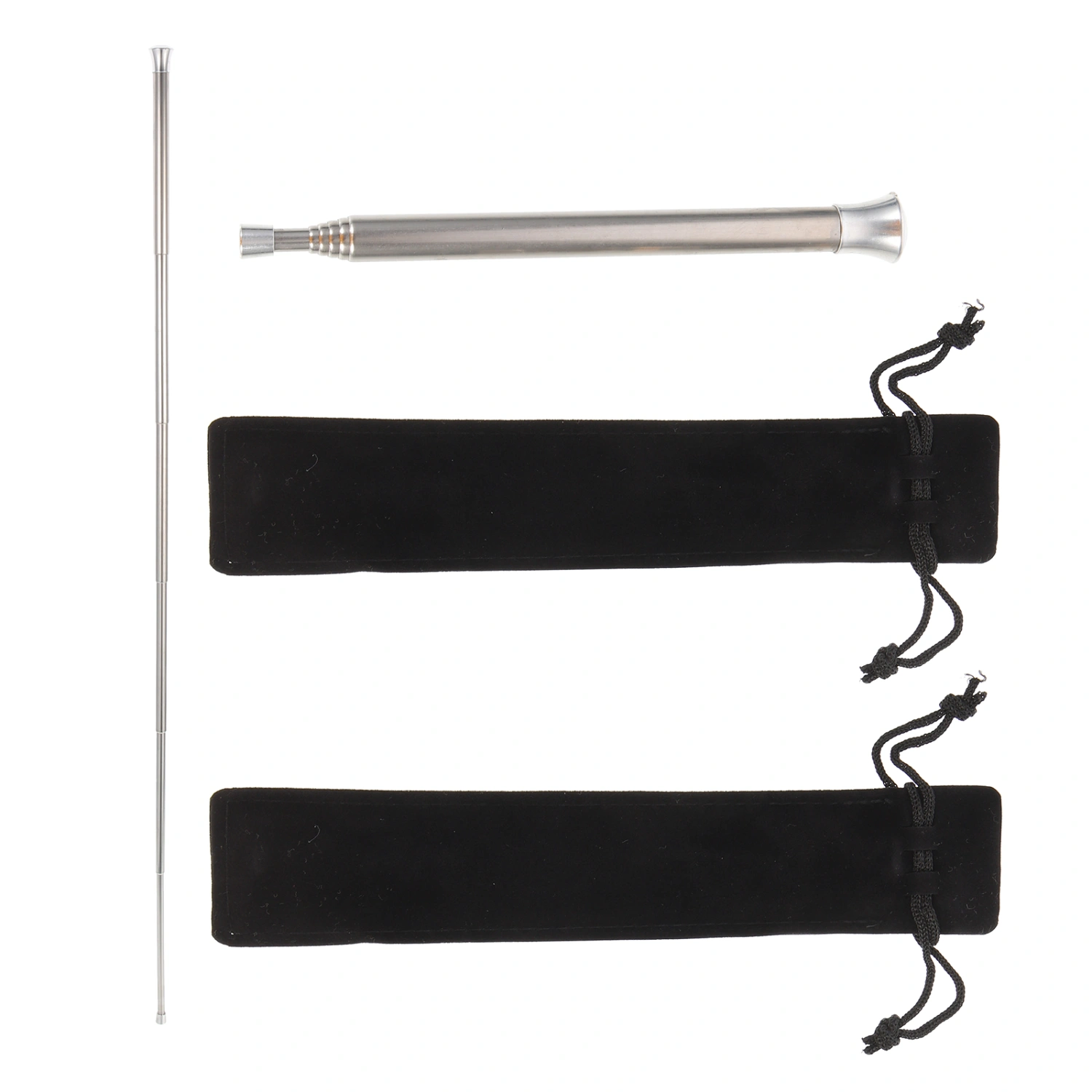 2 Sets Pocket Fire Bellows Outdoor Fire Starters Collapsible Fire Blowers Camping Bellows