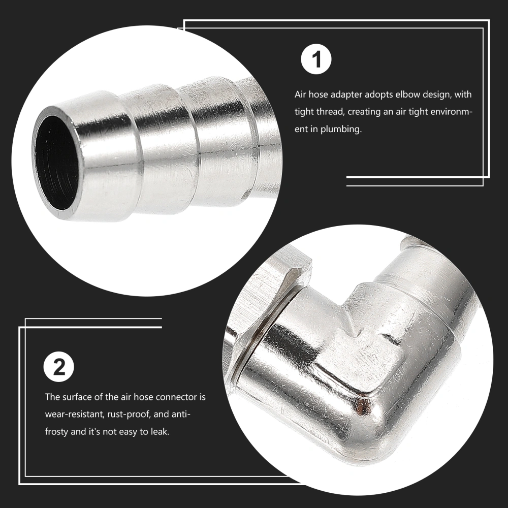 Air Hose Connector Copper Air Hose Fittings Air Compressor Accessories (PL 8-1/4)