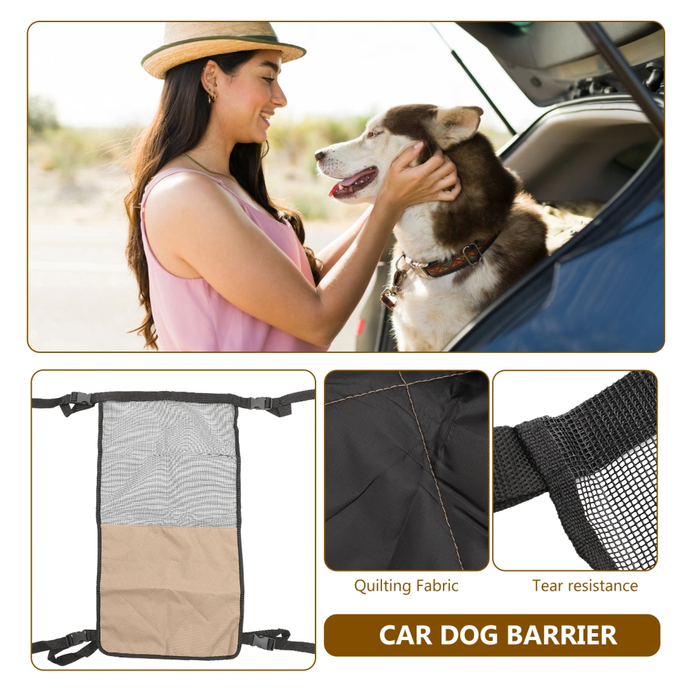 Dog Safety Fence Car Boot Separation Net Protective Mesh Fence for Car Auto