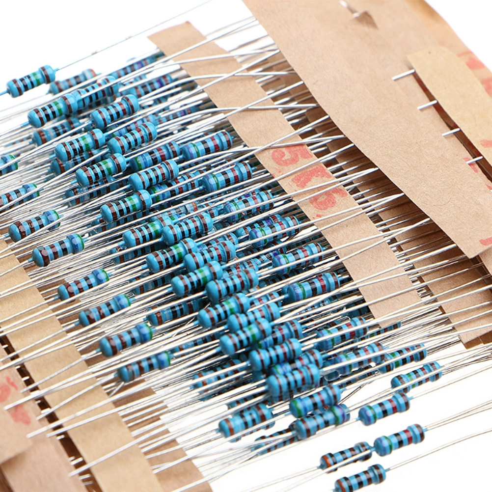 560Pcs 1/4W Watt 1% Metal Film Resistors Assorted Kit Set 56 Values
