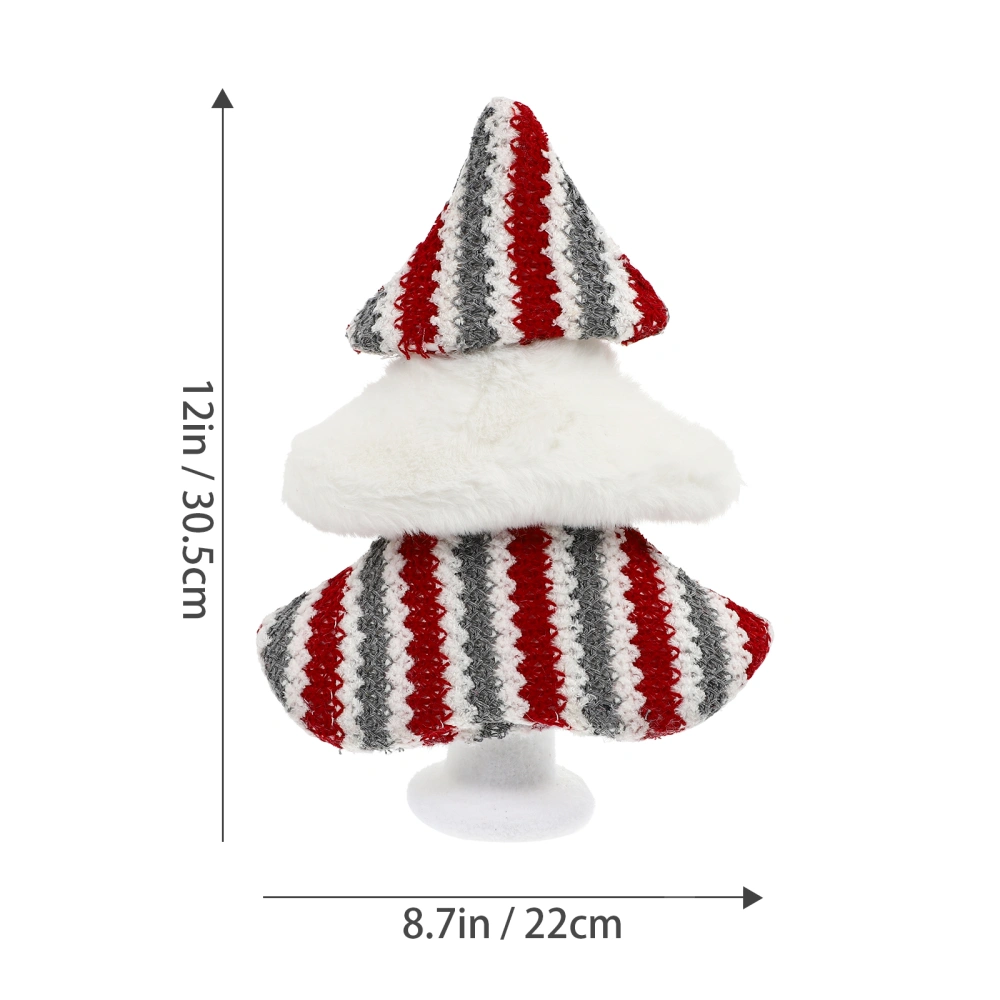 Christmas Tree Model Adornment Creative Xmas Tree Ornament Desktop Ornament