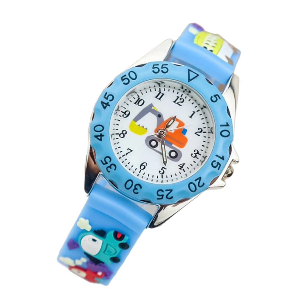 1pc Kids Cartoon Wrist Watch Adorable Watch Children 3D Wristwatch Gift Watch