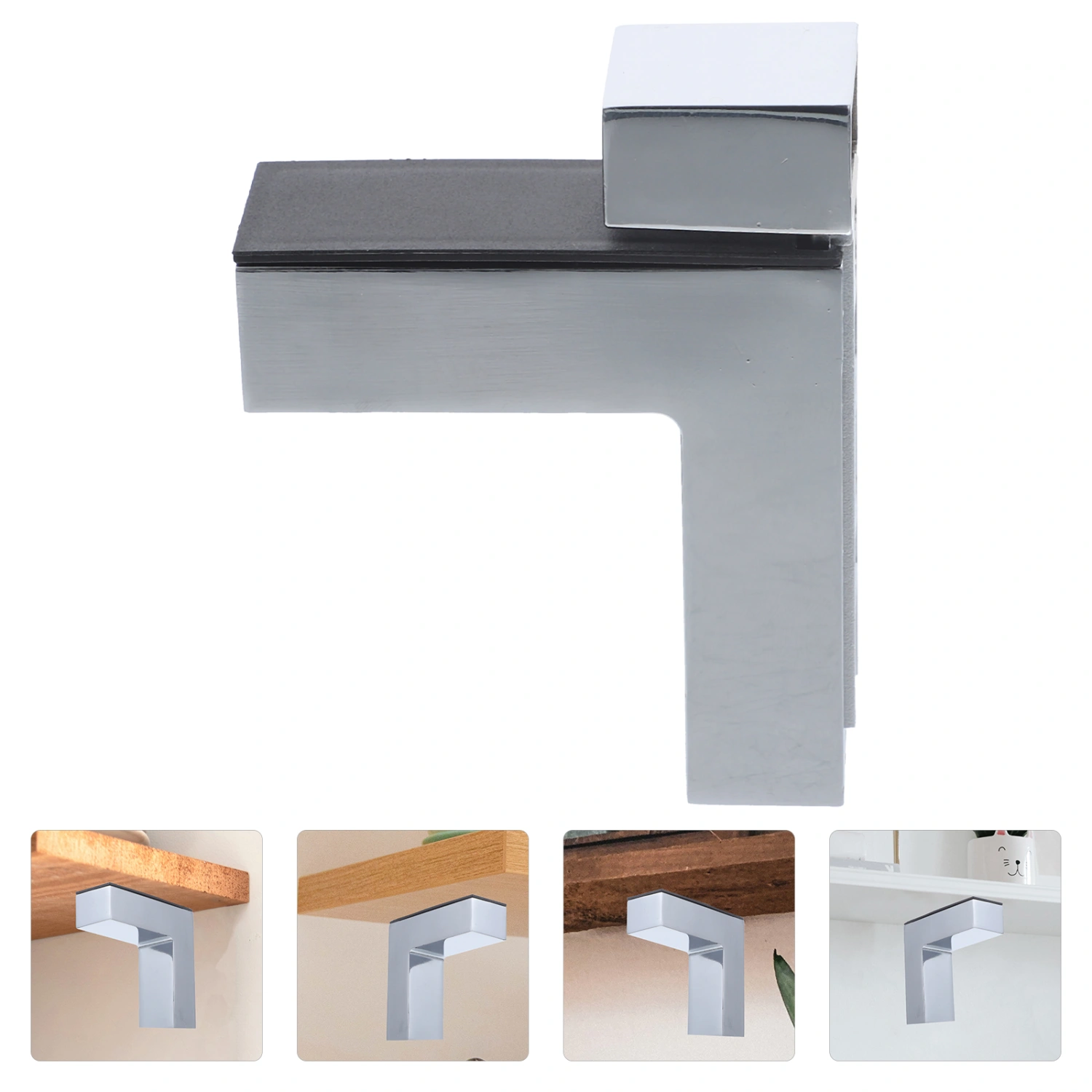 Glass Retainer Clips Screen Clips Zinc Alloy Partition Divider Glass Panel Partition Clip