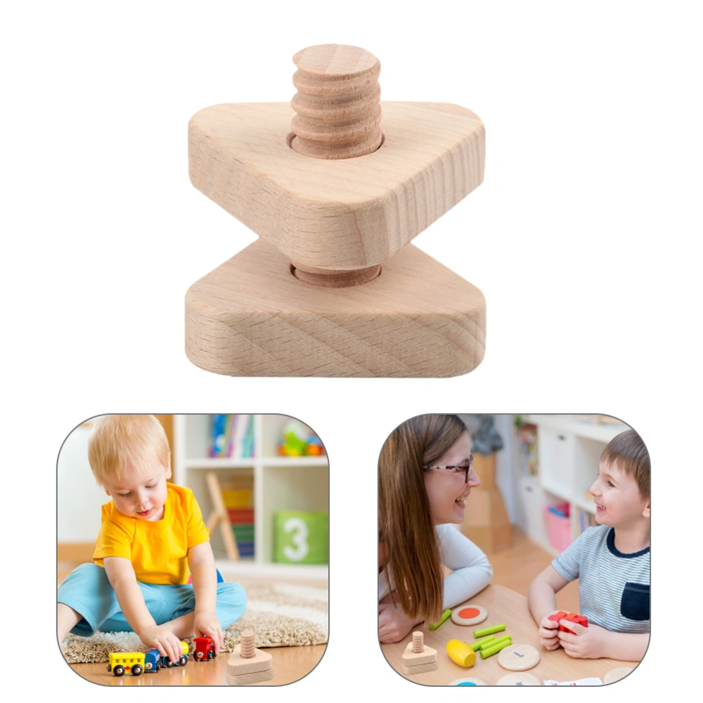 Wooden DIY Assembled Toy Children Install Screw Toy Educational Matching Plaything