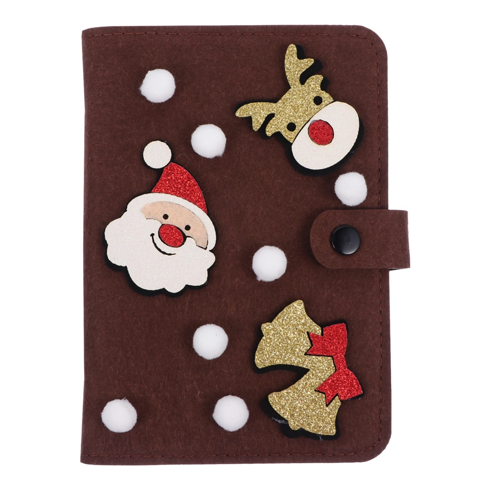 Adorable Christmas Notebook Creative Sketchbook Stationery Gift for Kids Student