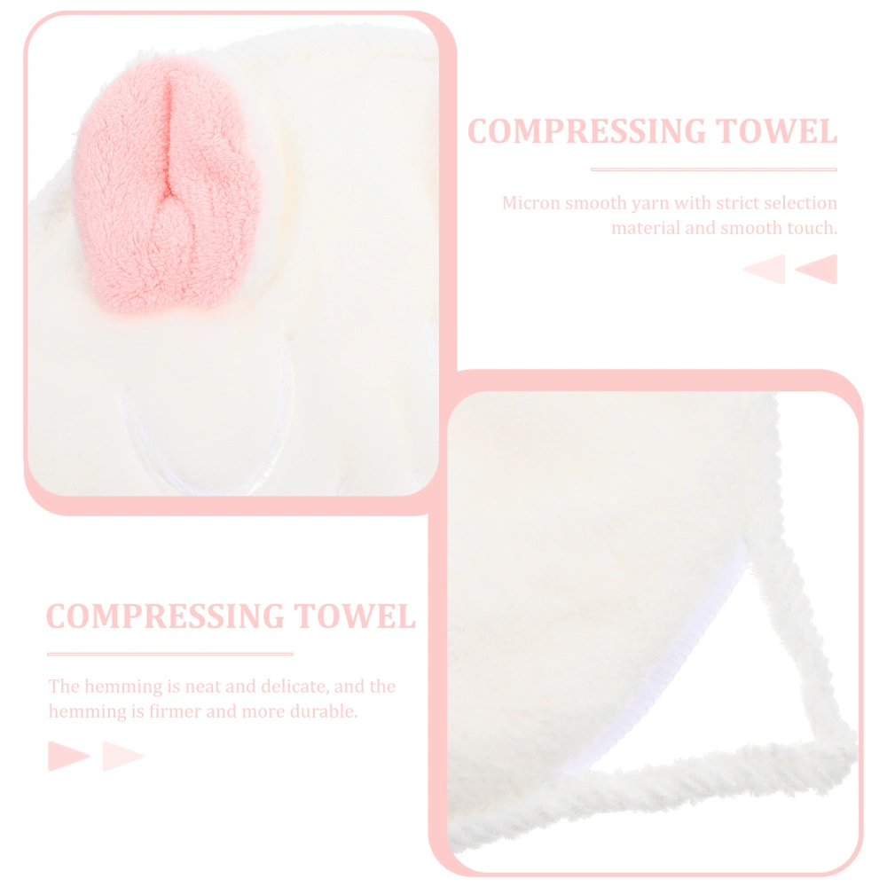 Coral Fleece Hot Compress Towel Face Mask Wet Compress Towel Face Care Towel