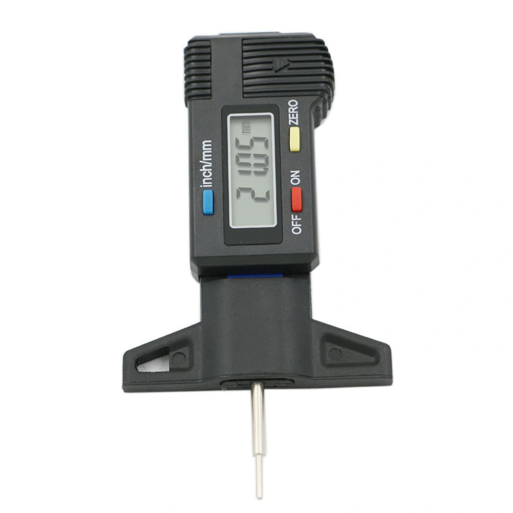 Portable Digital Tire Pressure Gauge with LCD Display Car Tyre Pressure Indicator(Black)
