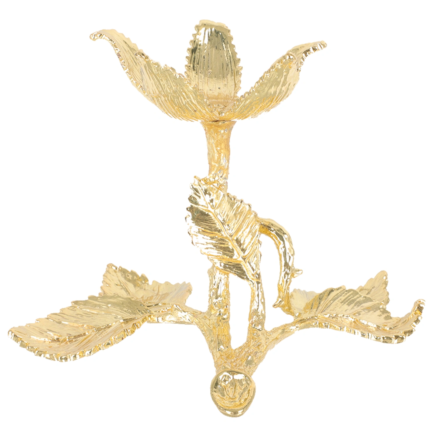 1pc Unique Shape Crystal Balls Holder Metal Desktop Adornment Home Decor