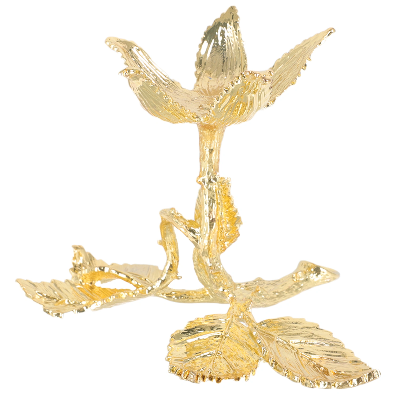 1pc Unique Shape Crystal Balls Holder Metal Desktop Adornment Home Decor