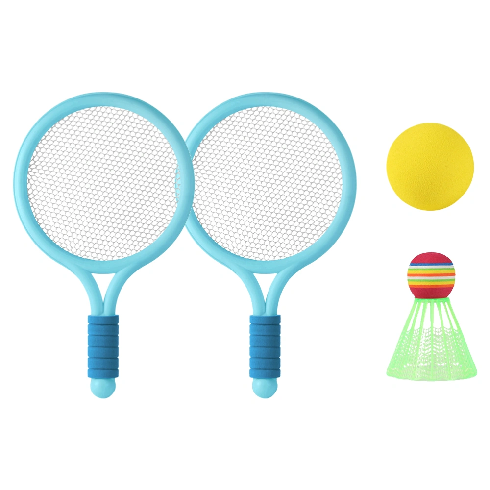 1 Set Kids Badminton Plaything Set Rackets Games Athletic Toys for Education