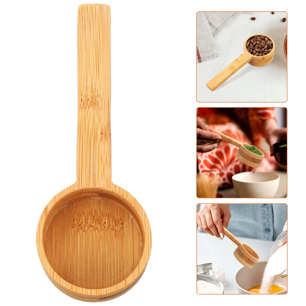 Wooden Coffee Powder Spoon Household Coffee Scoop Measuring Spoon Bean Powder Spoon