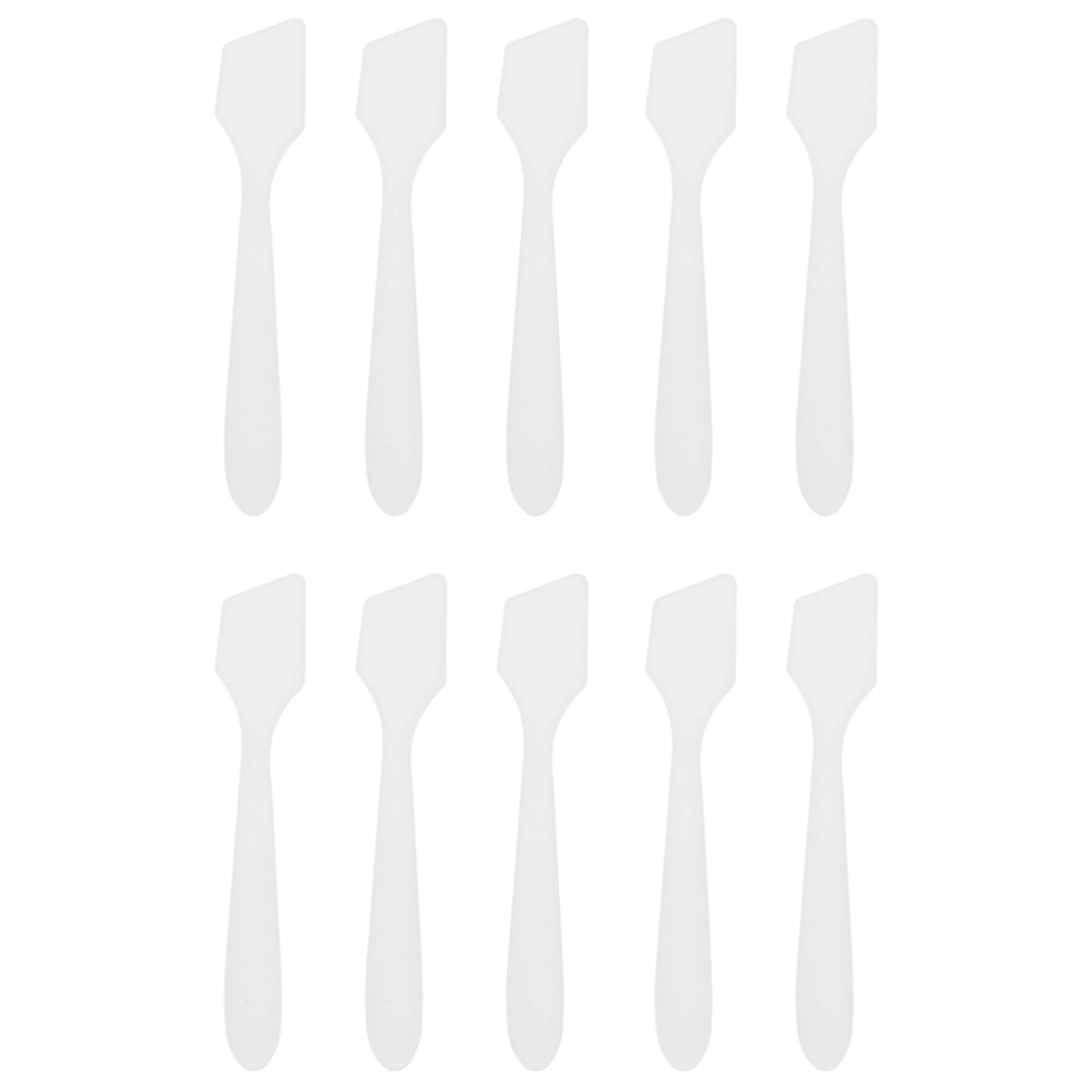 150Pcs Facial Cream Spoons Practical Cosmetics Dig Scoops Cosmetics Spoons (White)