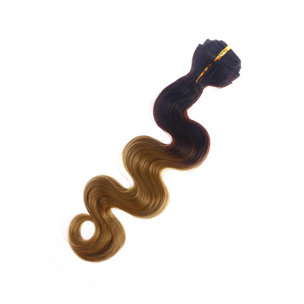 Hair Bundles Synthetic Fake Hair Body Wave Weft Unprocessed Hair Extensions (T4/27-16'')