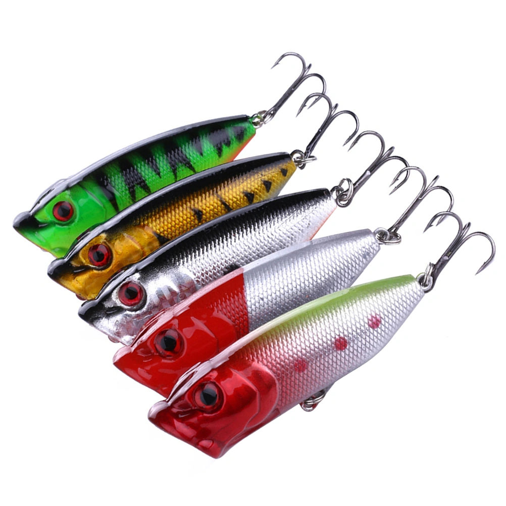 5pcs Freshwater Simulation Fishing Grub Fishing Lures Baits for Fishing