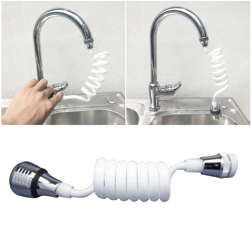 1PC Faucet Nozzle Water Saving Flexible Faucet Sprayer Filter for Kitchen Laundry