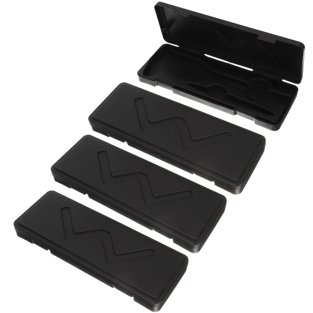 4pcs Portable Dial Caliper Box Multi Function Storage Box Vernier Calipers Packing Box