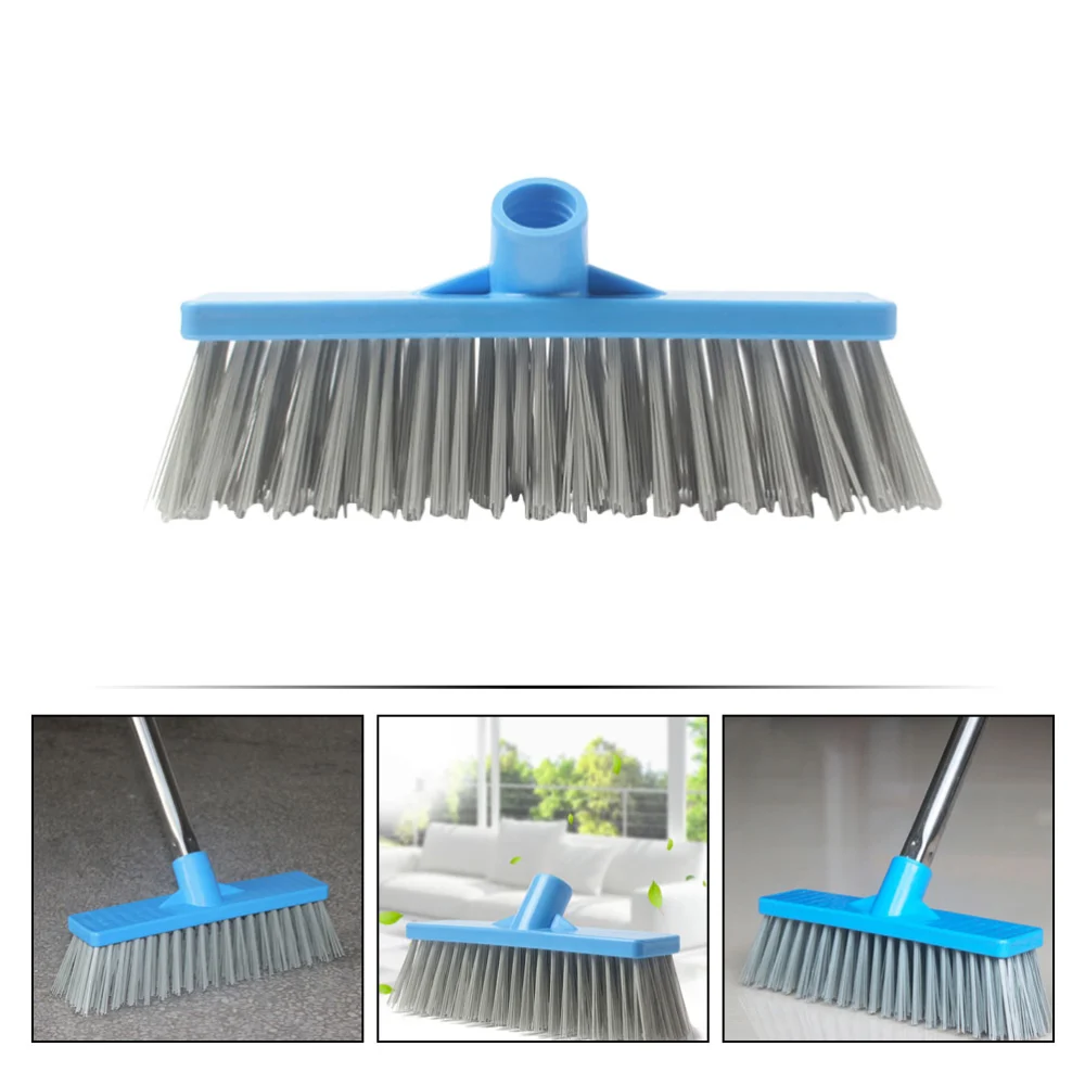 1pc Multi-purpose Scrub Brush Head Broom Brush Head Cleaning Broom Accessory