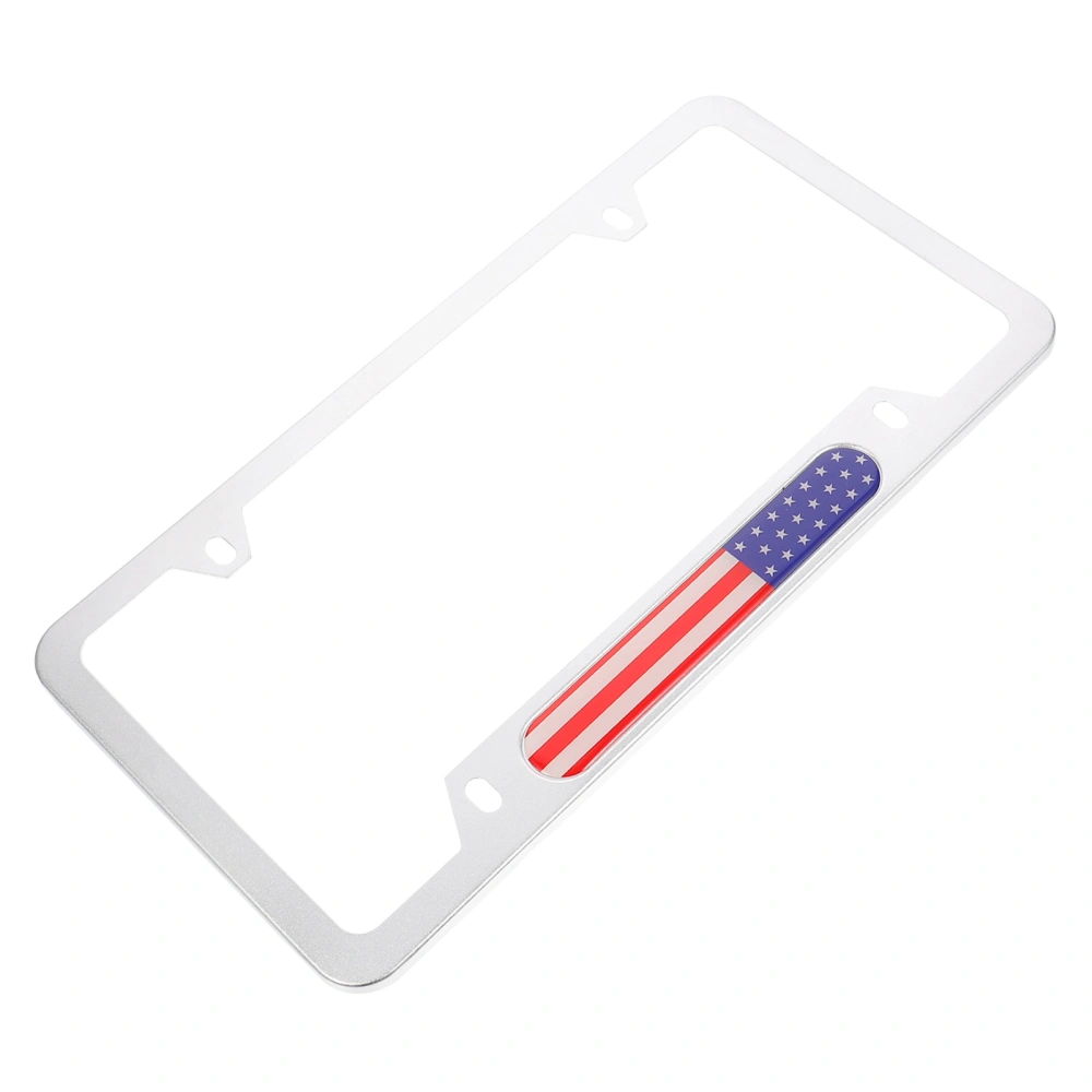 License Plate Frame Personality USA Nations Flags Auto License Plate Covers