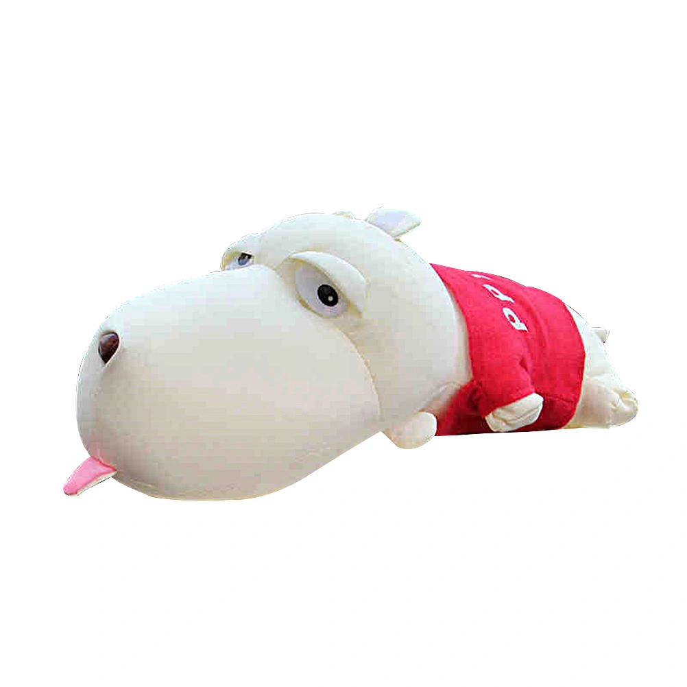 Cartoon Dog Plush Toys Car Deodorant Bamboo Charcoal Bag Purify Auto Air Freshener Lessen Radiation Indoor Decoration Toys (Red)