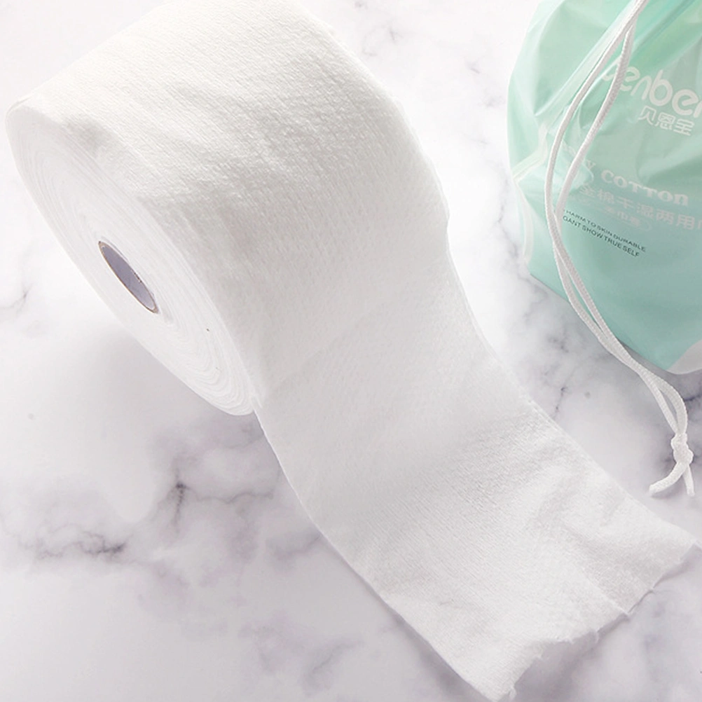 75PCS Comfortable Wet and Dry Dual Use Cleaning Cloth Facial Tissue Paper for Home Restaurant Babies