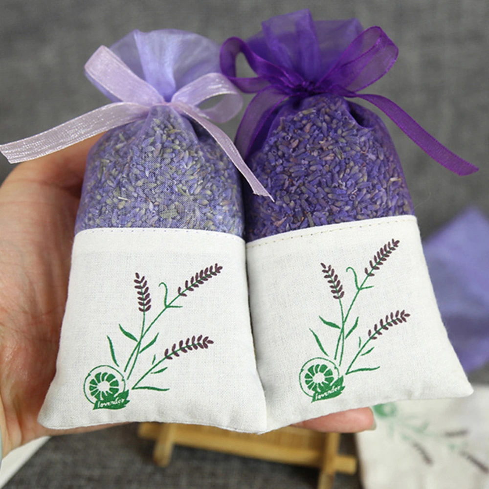 12pcs Lavender Sachets Empty Sachets Bags Gauze Storage Bags for Spice Packing