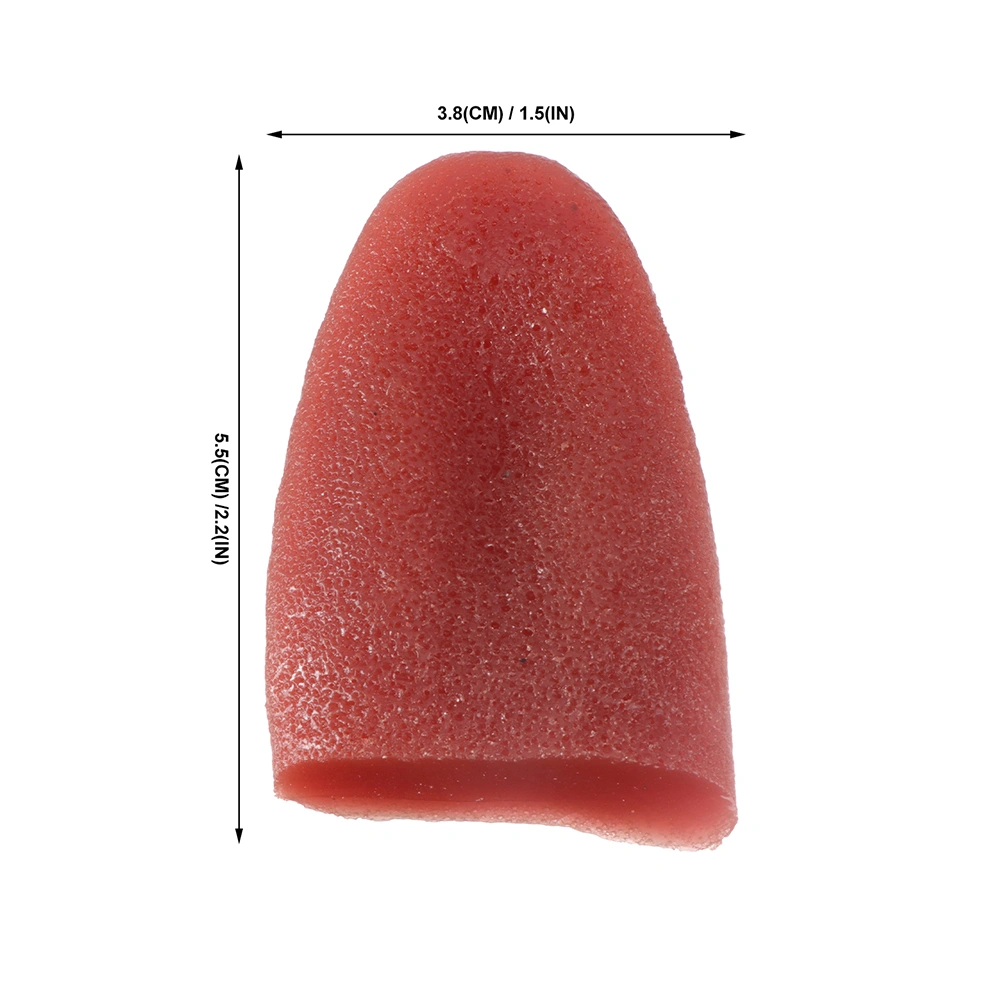 8Pcs Fake Tongue Models Festival Tricky Props Scary Halloween Party Supplies