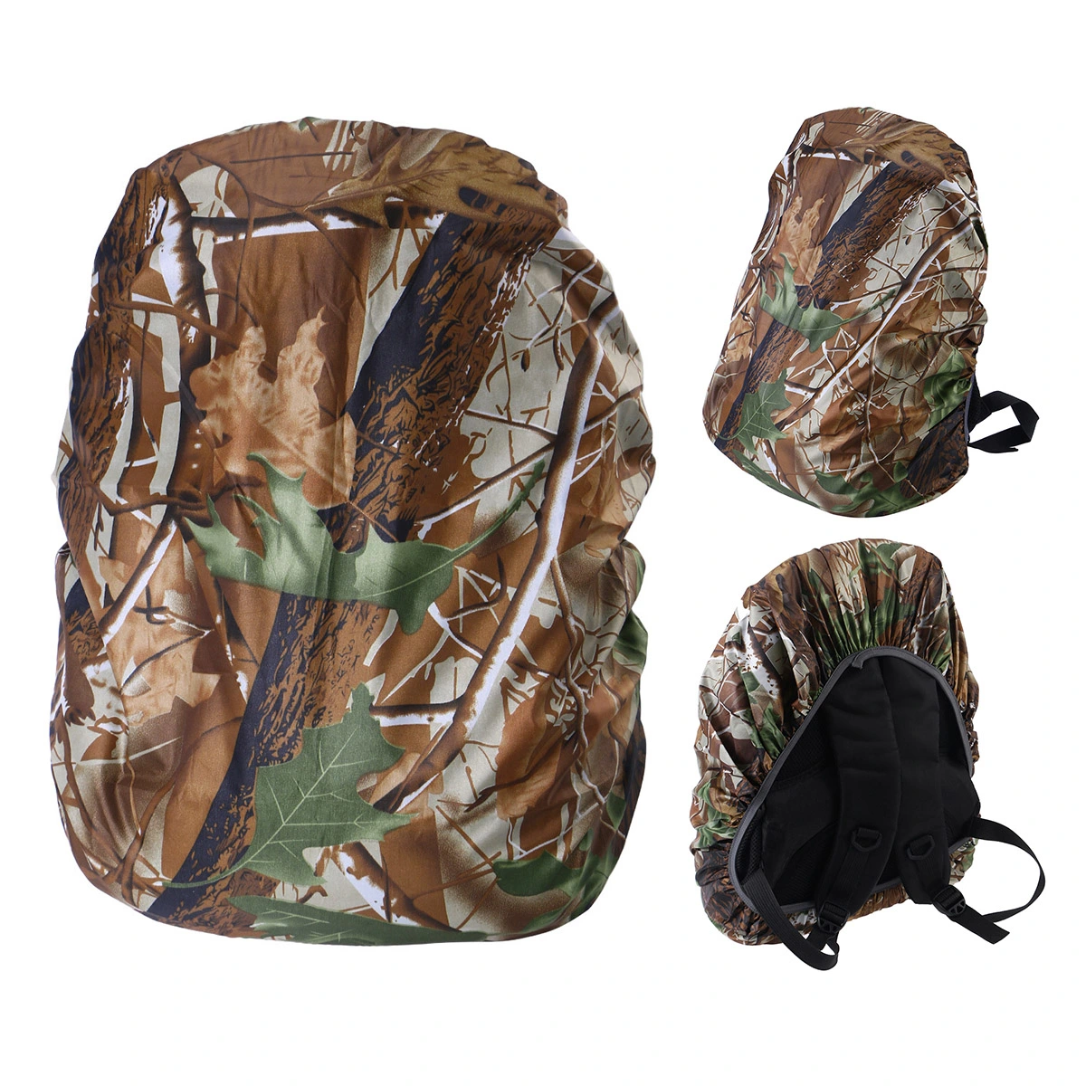 Backpack Rain Cover Protection Safety Case for Hiking / Camping / Traveling (Leaf)