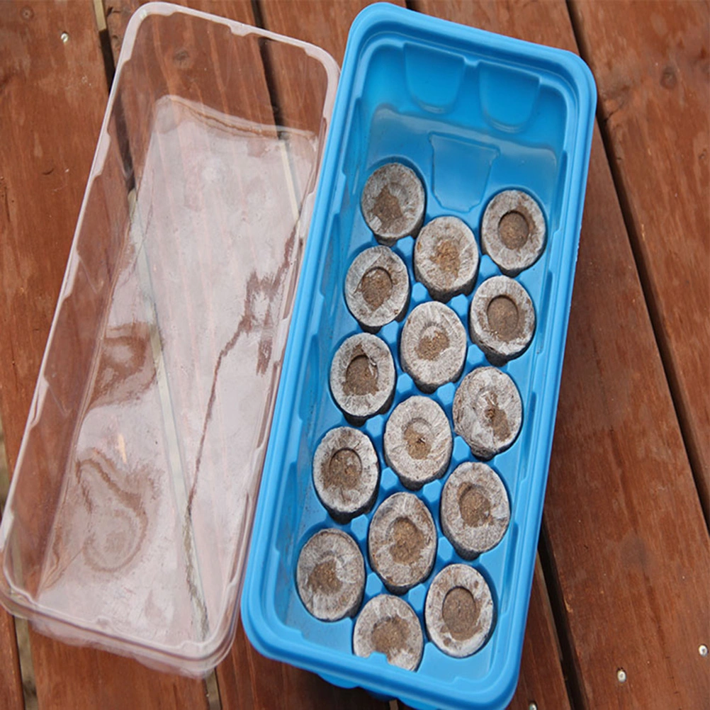 100pcs Mini Blocks Nutrient Soil Block Compressed Soil Block DIY Planting Accessories for Home Garden