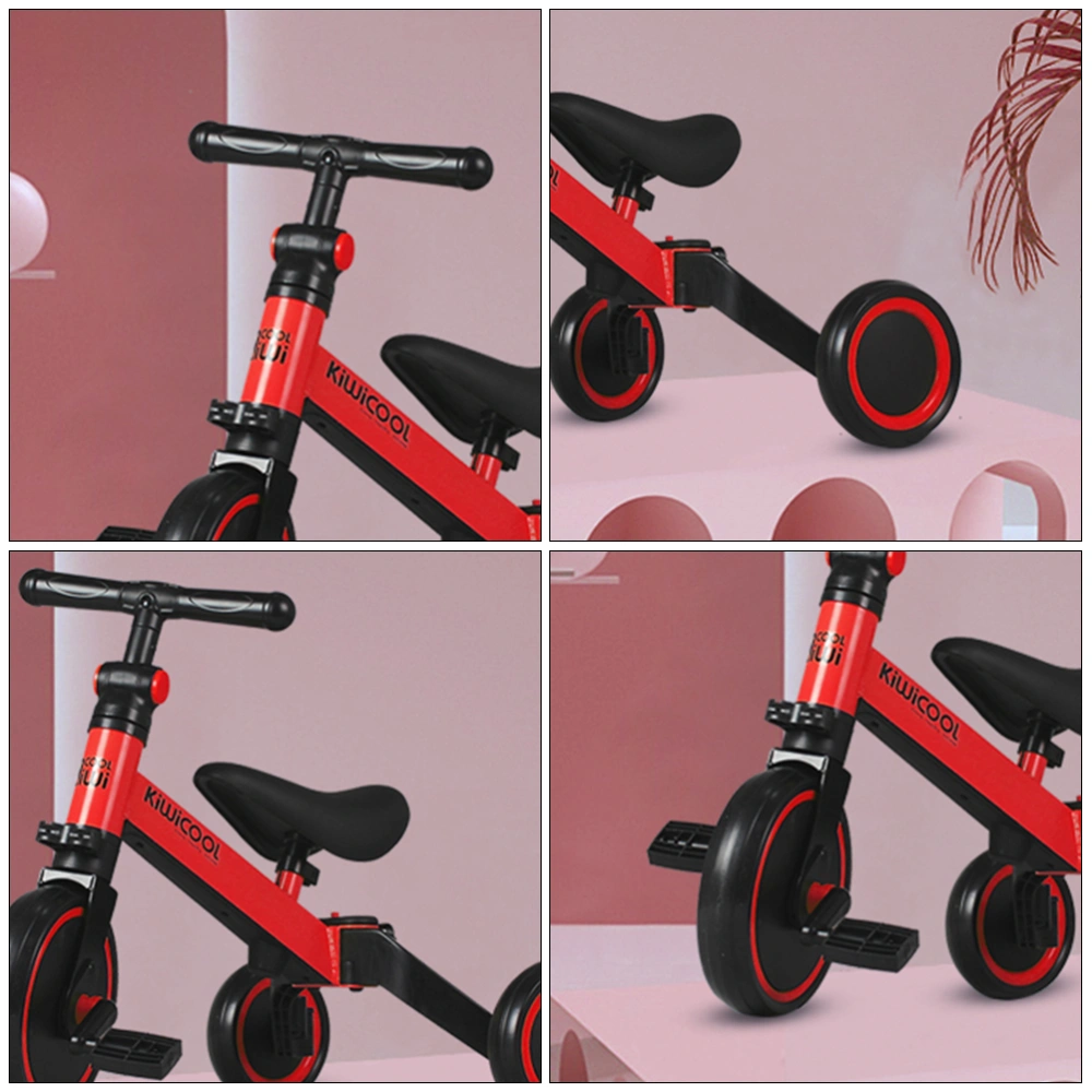 1Pc Children Transformable Balance Bike Creative Tricycle with Protective Gear