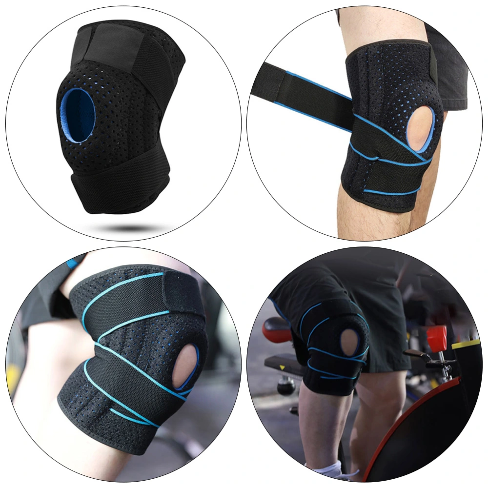 2PCS Sports Knee Pad Fitness Knee Protective Strap Shockproof Knee Brace