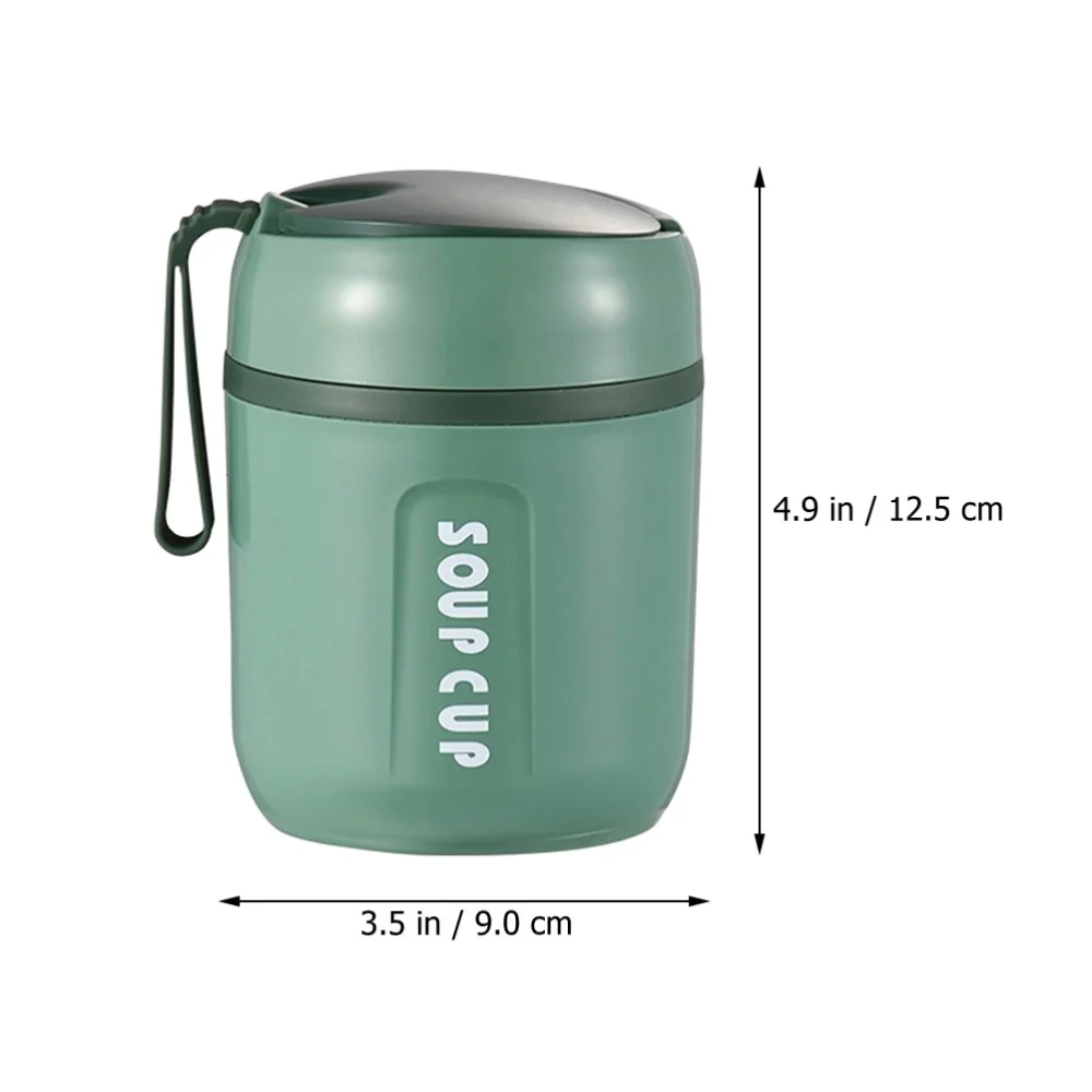 Portable Soup Cup Insulated Breakfast Cup Portable Breakfast Cup Leakproof Soup Cup