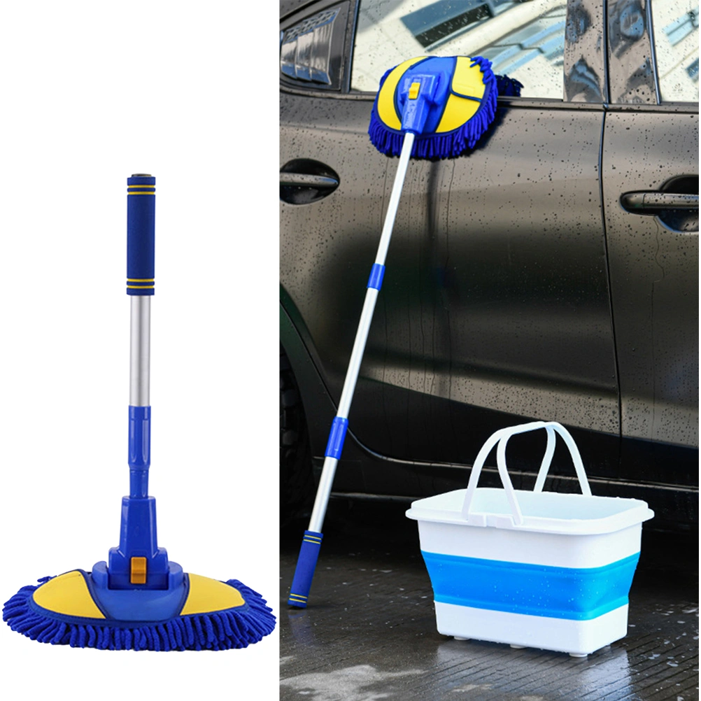 Practical Car Cleaning Mop Durable Car Wash Mop Telescopic Car Wash Mop