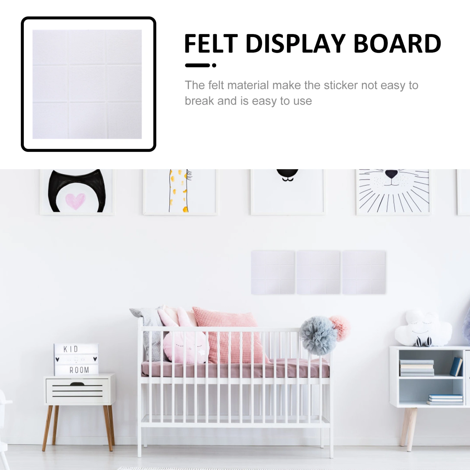 Announcement Felt Board Reminder Bulletin Board Wall Message Board Memo Notice Board